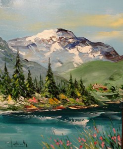 C.Guinet lac montagne