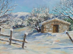 Neige annie Rivière