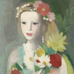 Marie-Laurencin-jeune_fille_la_guirlande_de_fleurs_1935